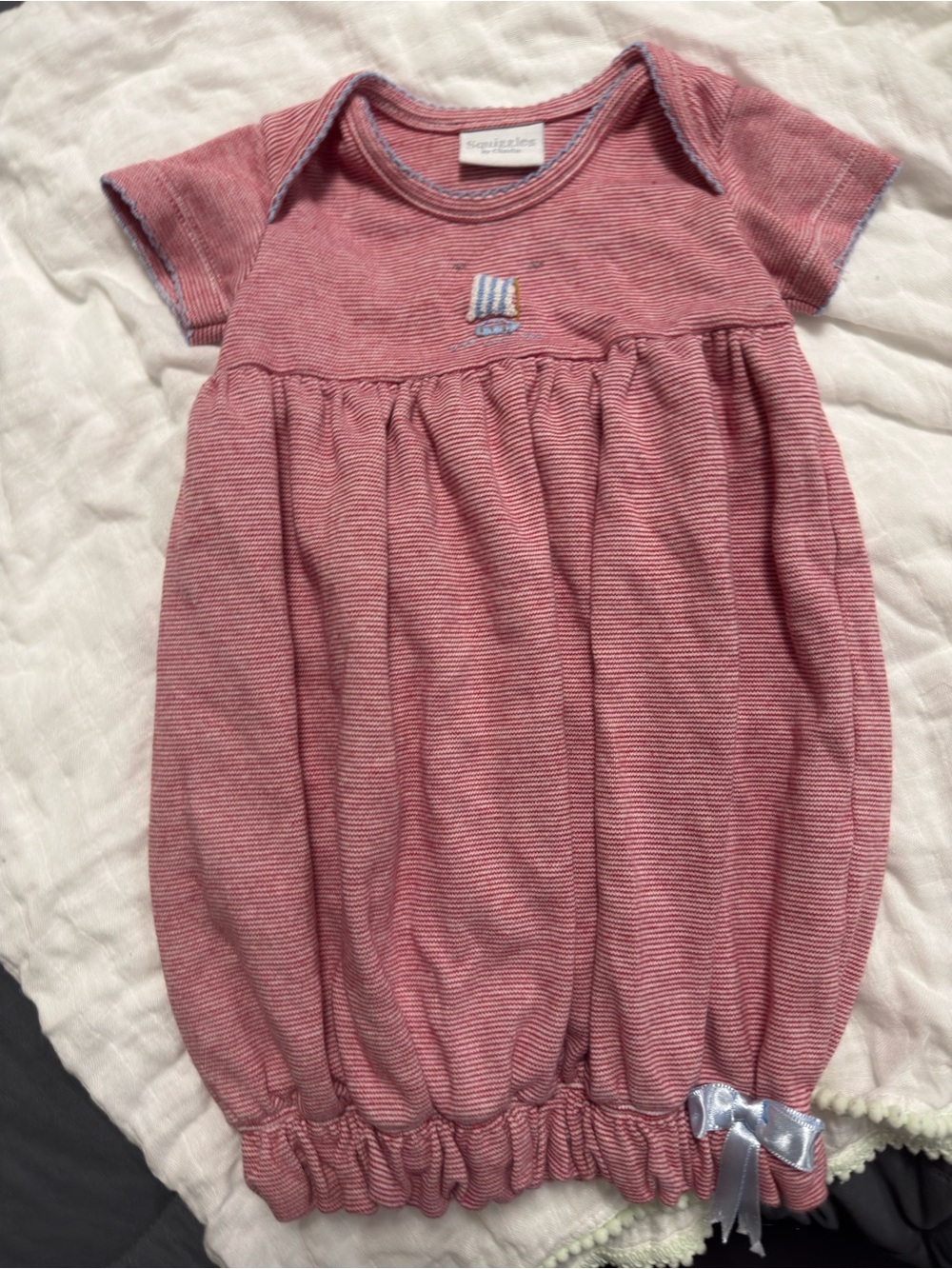 Squiggles by Charlie gown 0-3m